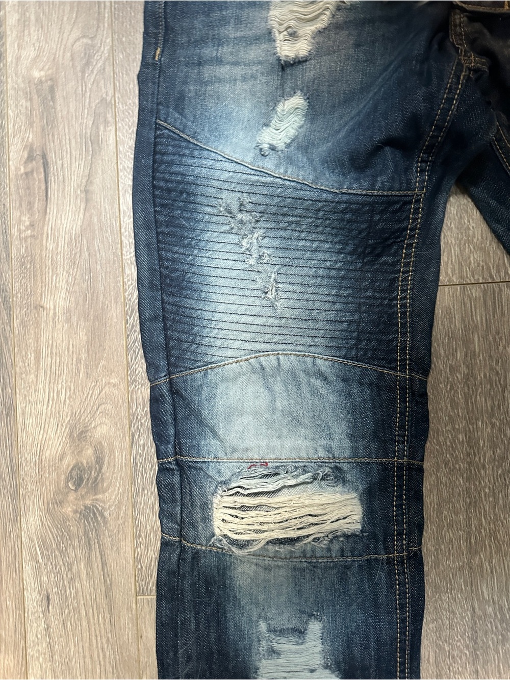Copper Rivet Skinny Jeans Men’s 32x32 Dark Wash Denim NWT Style 1531-3062 - Picture 5 of 10